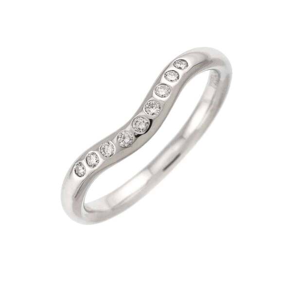 TIFFANY Silver Diamond Ring